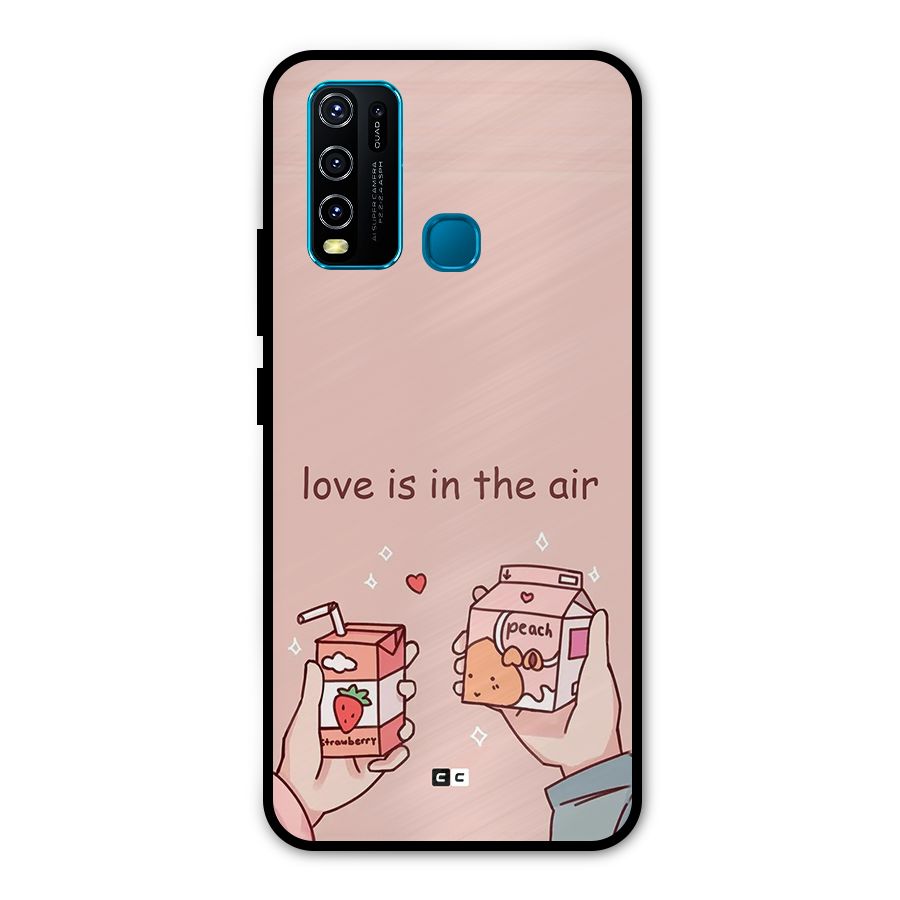Love In Air Metal Back Case for Vivo Y30