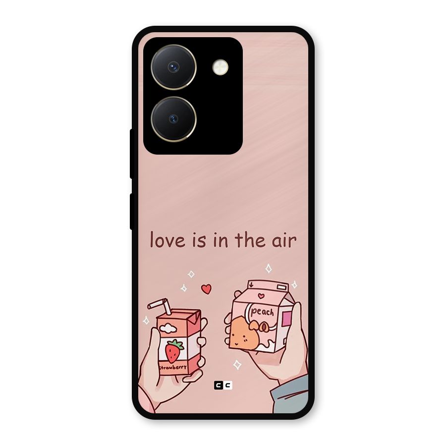Love In Air Metal Back Case for Vivo Y36