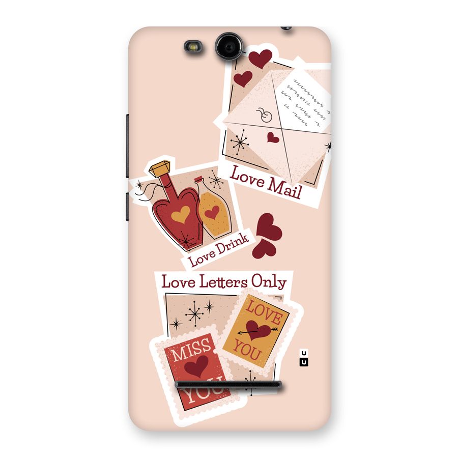 Love Language Back Case for Canvas Juice 3 Q392