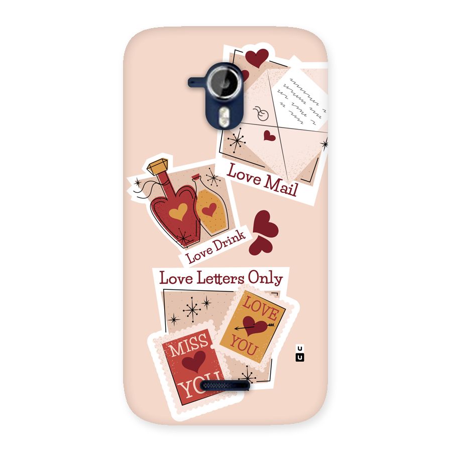 Love Language Back Case for Canvas Magnus A117