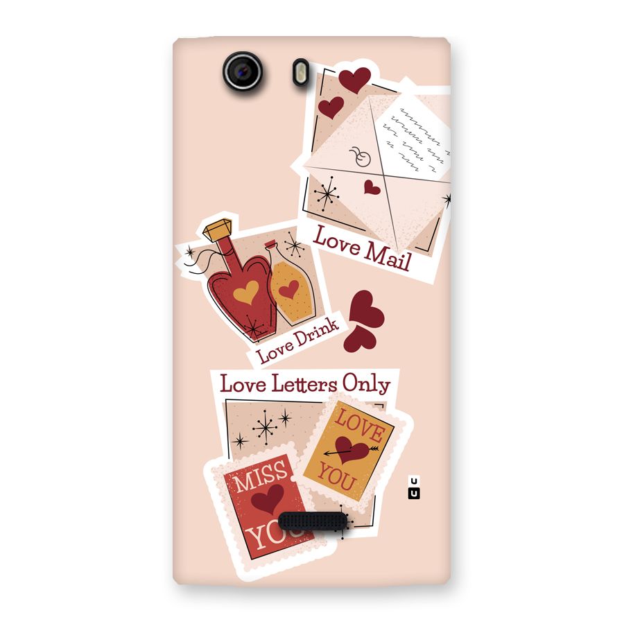 Love Language Back Case for Canvas Nitro 2 E311