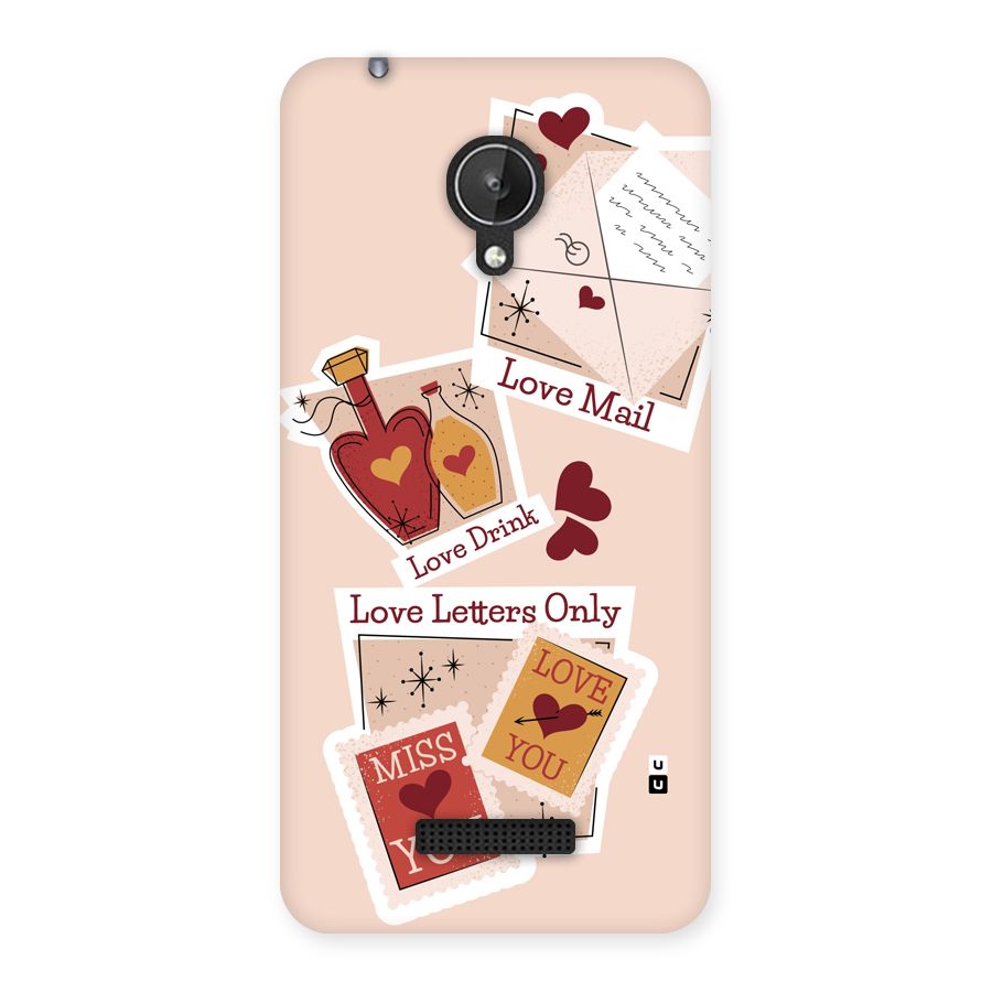 Love Language Back Case for Canvas Spark Q380