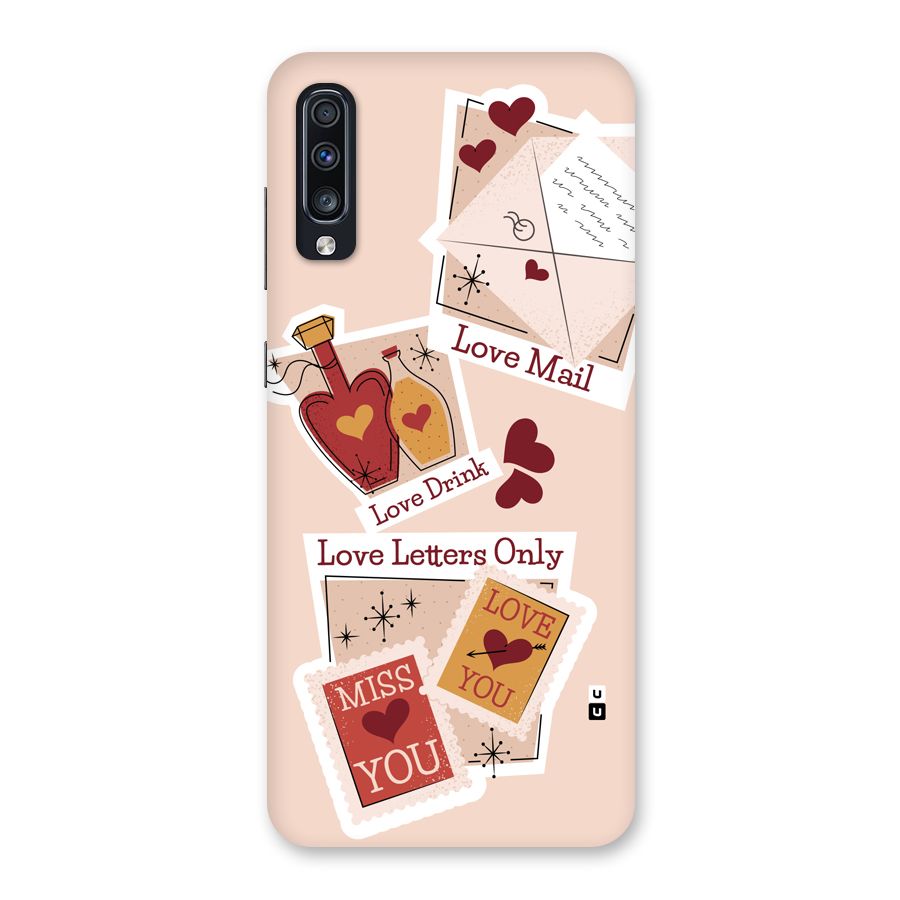 Love Language Back Case for Galaxy A70s