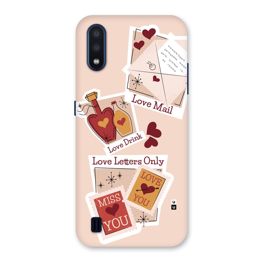 Love Language Back Case for Galaxy M01