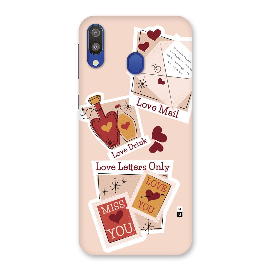 Love Language Back Case for Galaxy M20