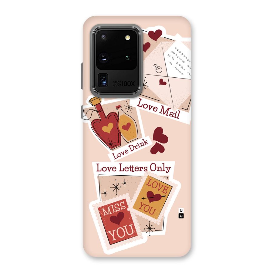 Love Language Back Case for Galaxy S20 Ultra