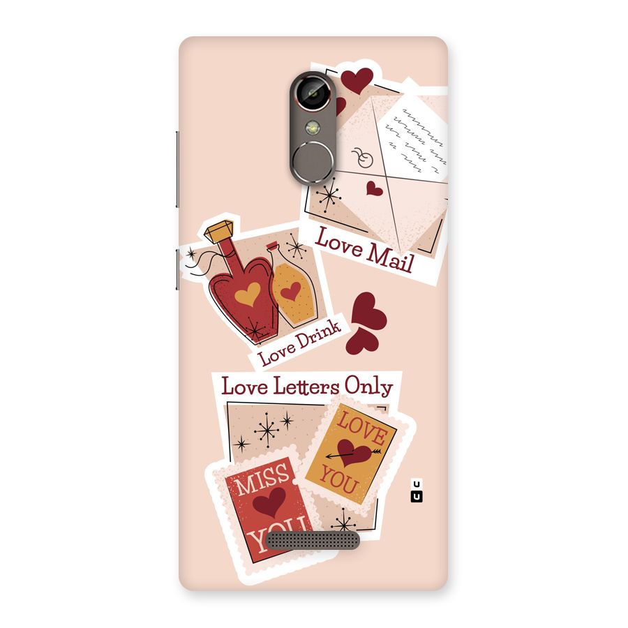 Love Language Back Case for Gionee S6s