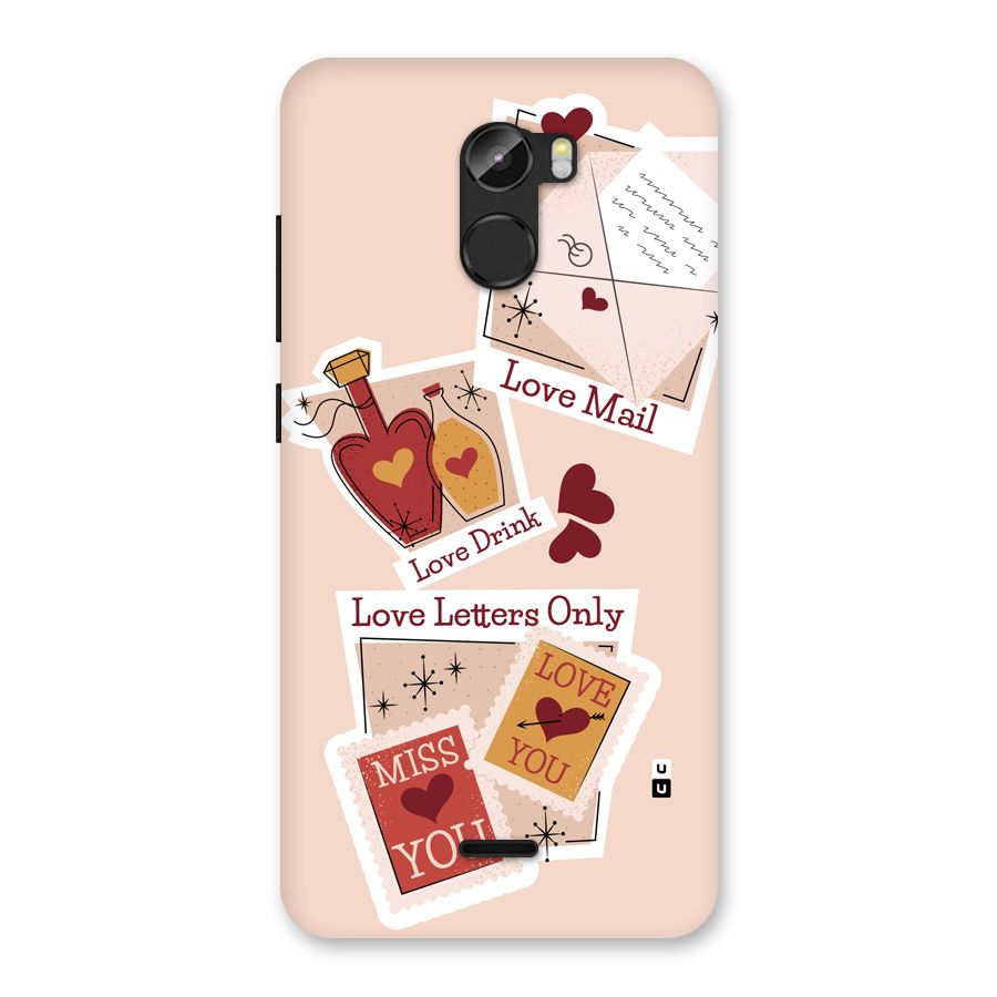 Love Language Back Case for Gionee X1