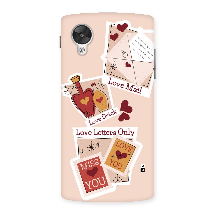 Love Language Back Case for Google Nexus 5