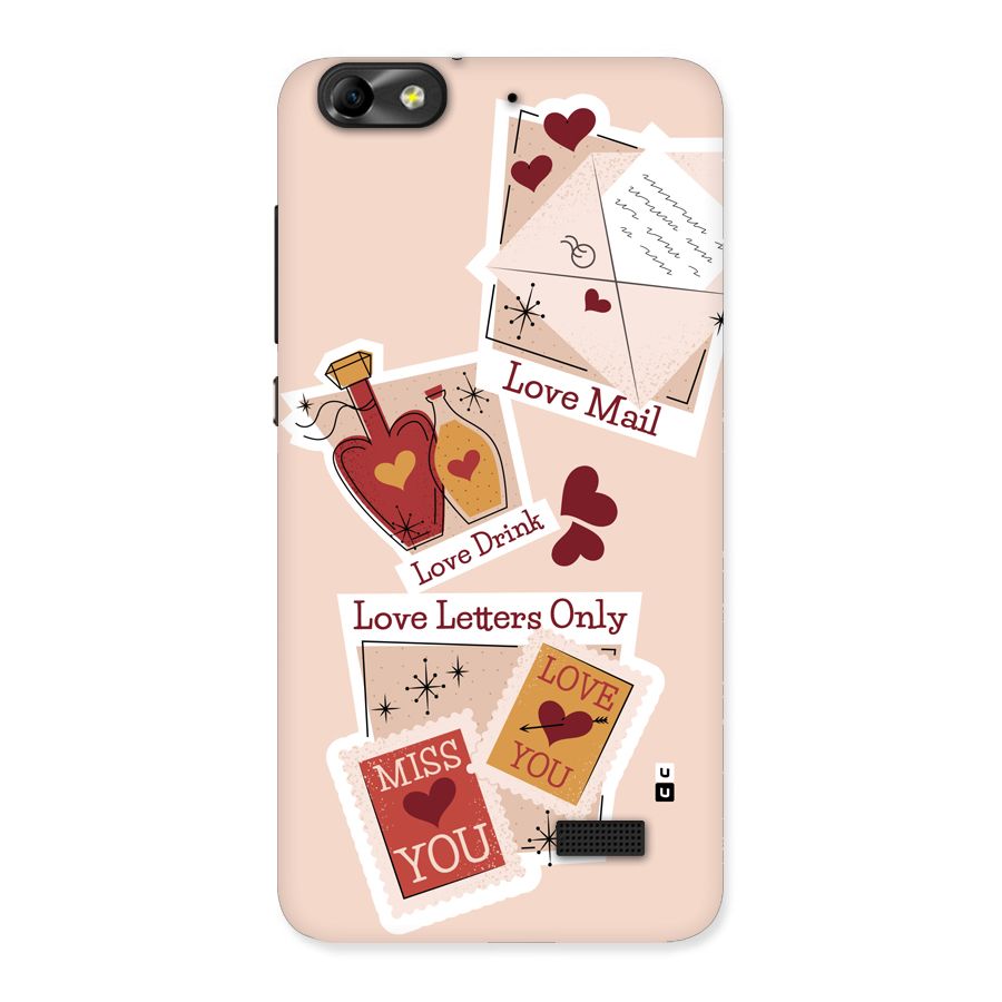Love Language Back Case for Honor 4C