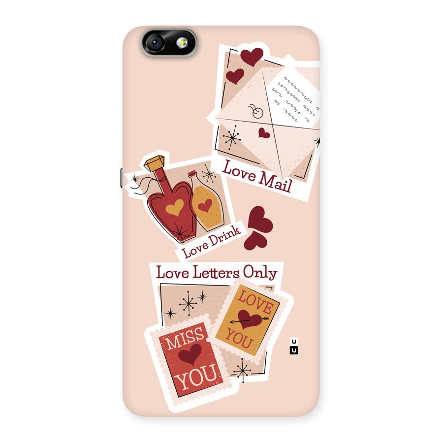 Love Language Back Case for Honor 4X