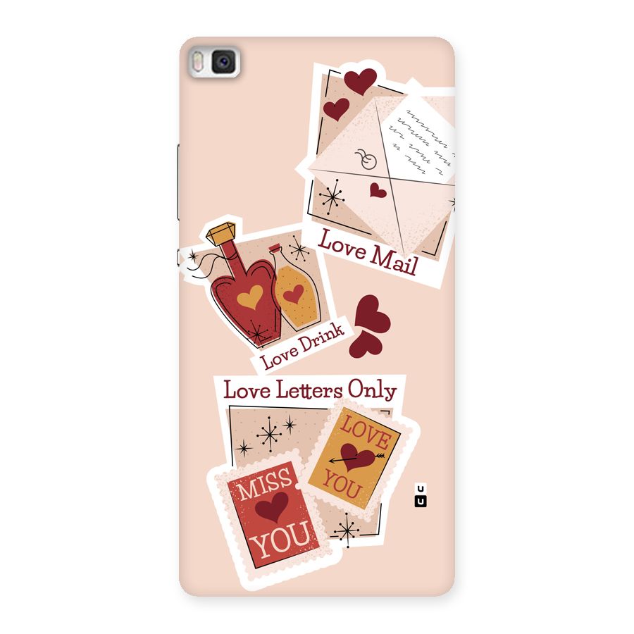 Love Language Back Case for Huawei P8