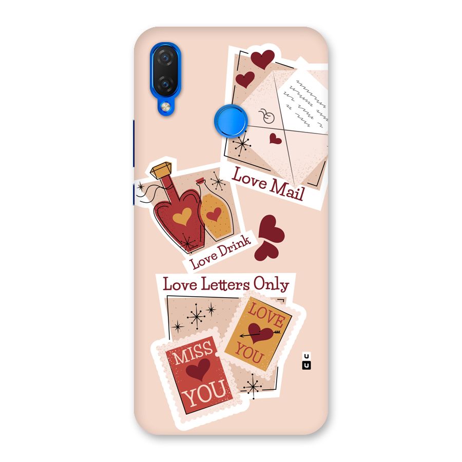 Love Language Back Case for Huawei P Smart Plus