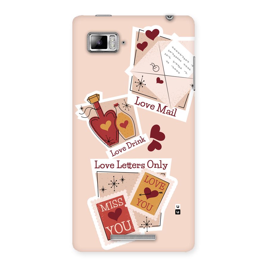 Love Language Back Case for Lenovo Vibe Z K910