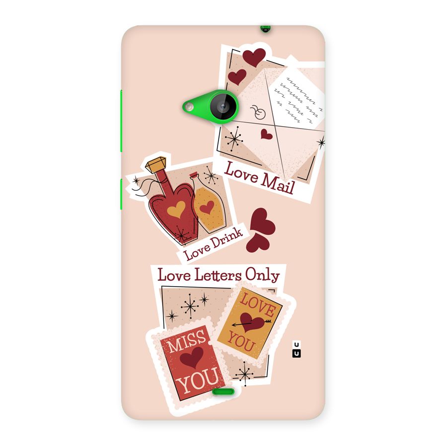 Love Language Back Case for Lumia 535