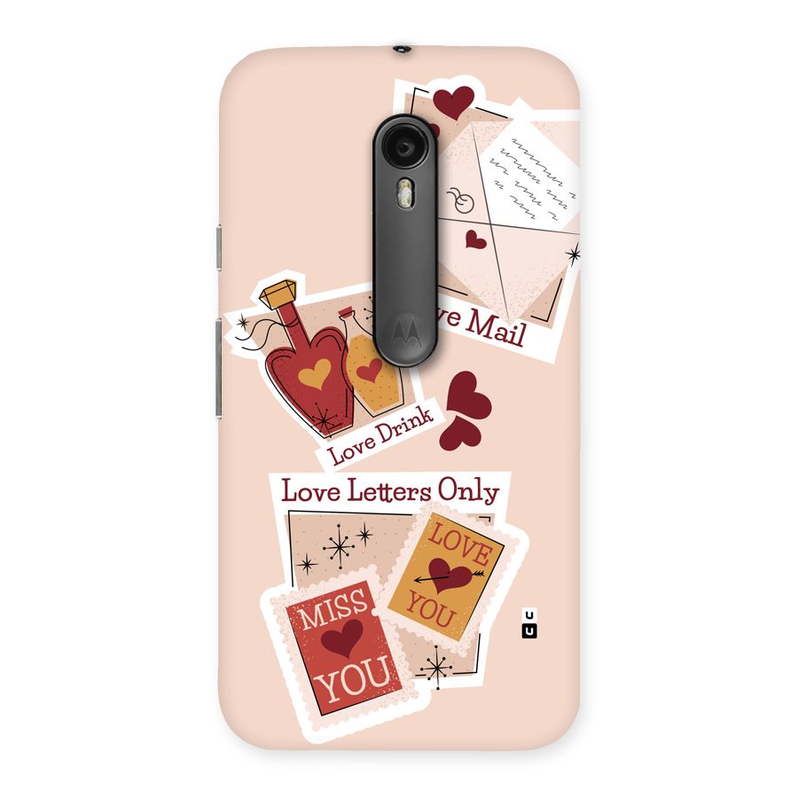 Love Language Back Case for Moto G3