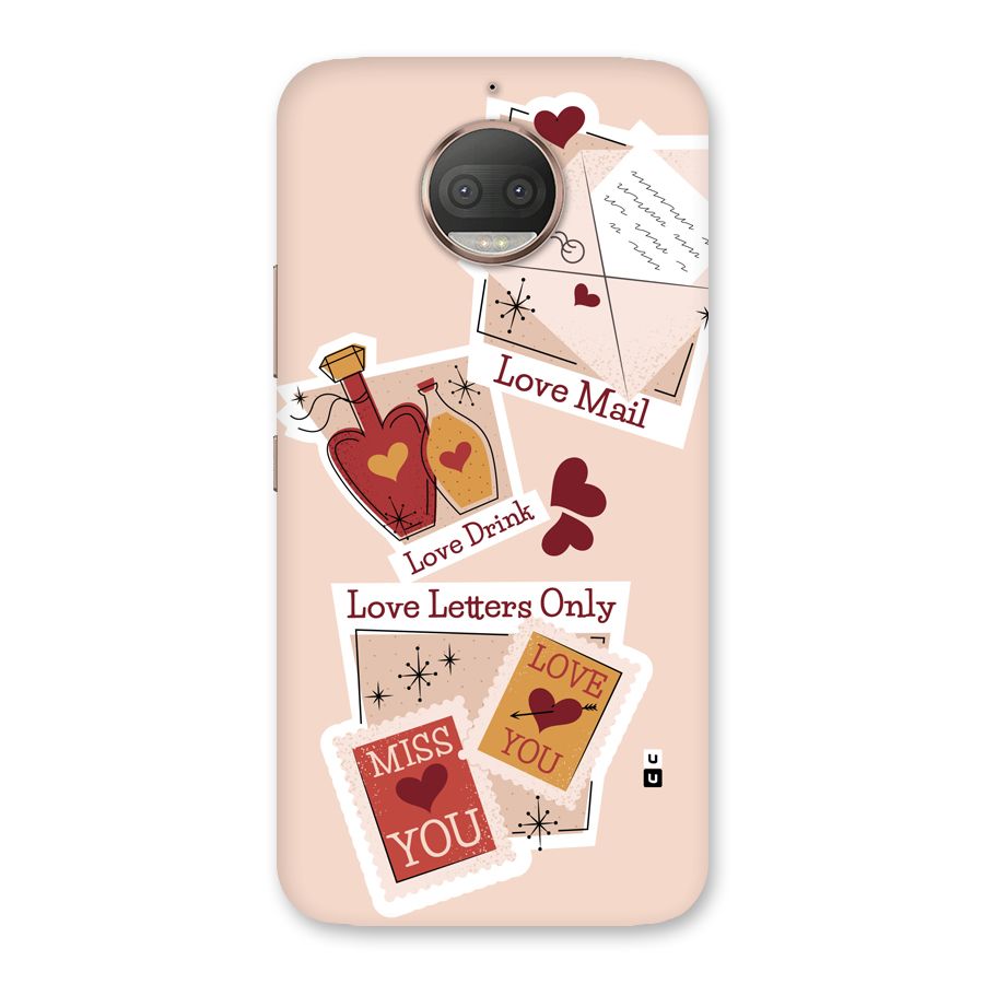 Love Language Back Case for Moto G5s Plus