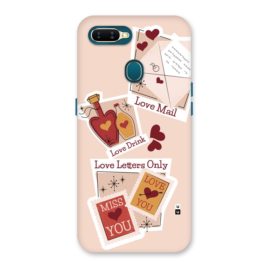 Love Language Back Case for Oppo A12