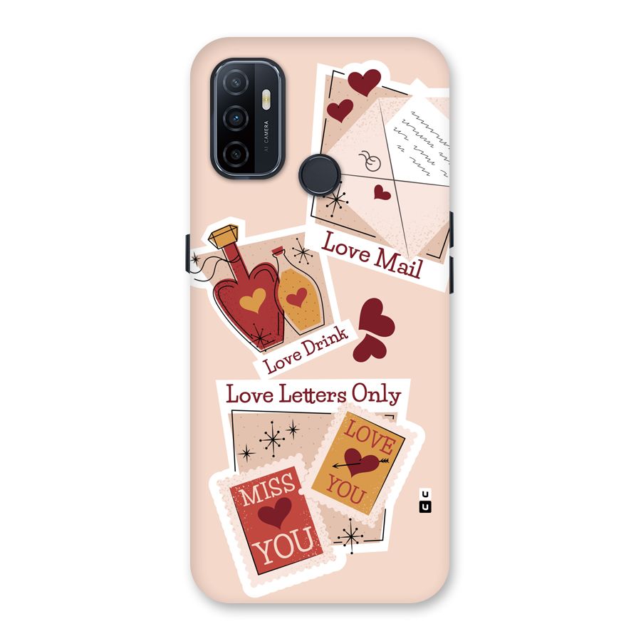 Love Language Back Case for Oppo A32