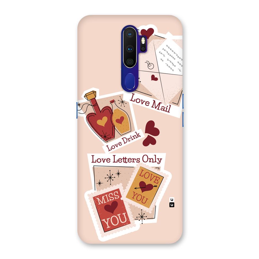 Love Language Back Case for Oppo A9 (2020)