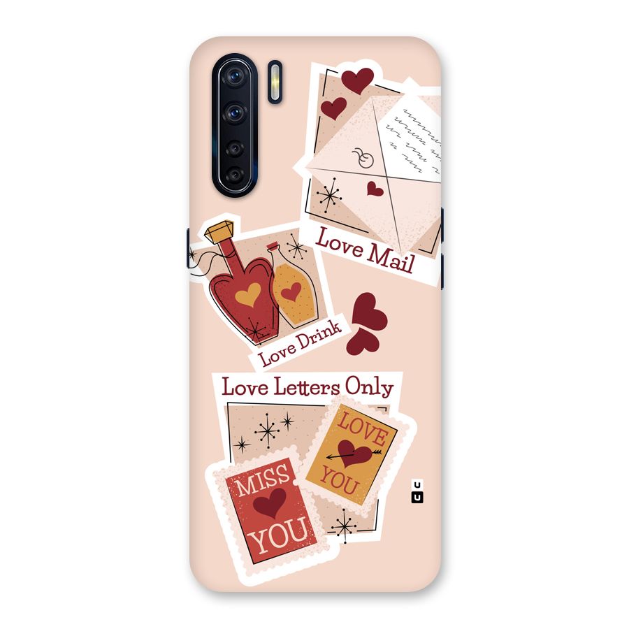 Love Language Back Case for Oppo F15