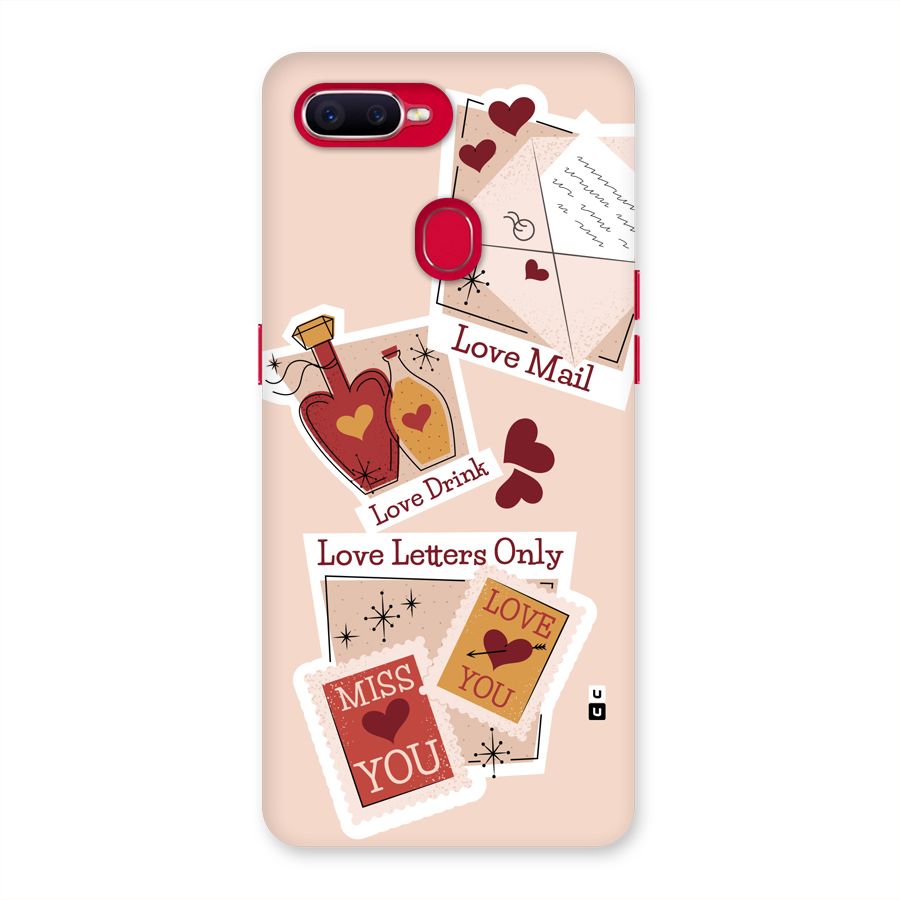Love Language Back Case for Oppo F9 Pro