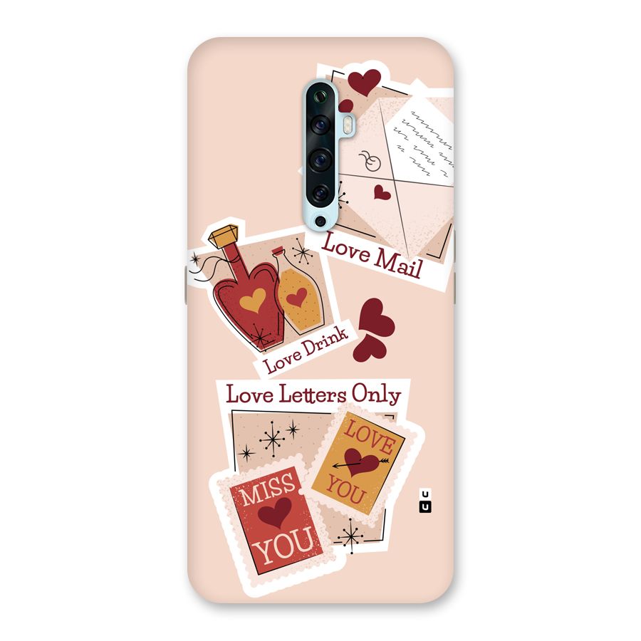Love Language Back Case for Oppo Reno2 F