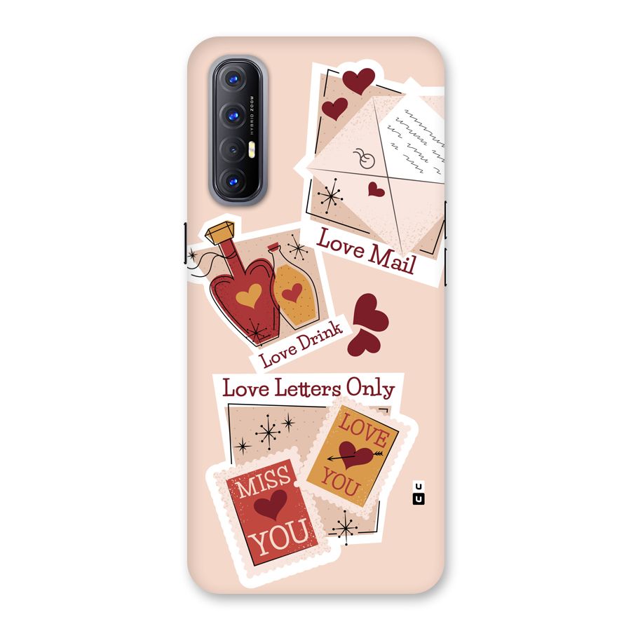 Love Language Back Case for Oppo Reno3 Pro