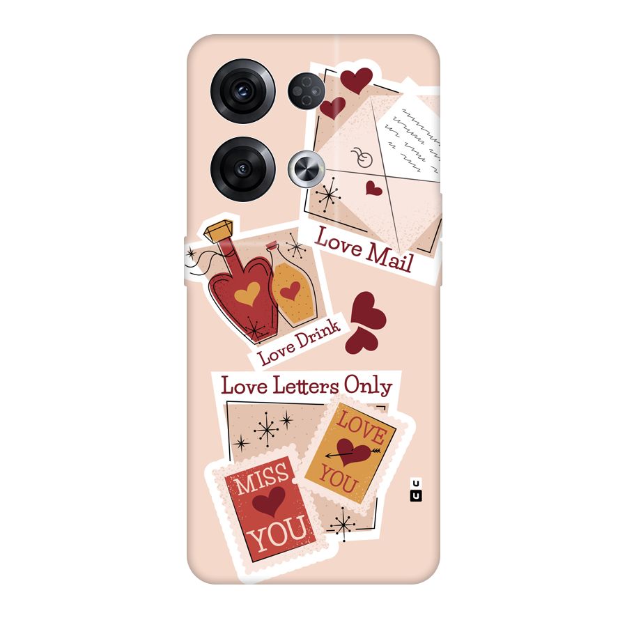 Love Language Back Case for Oppo Reno8 Pro 5G