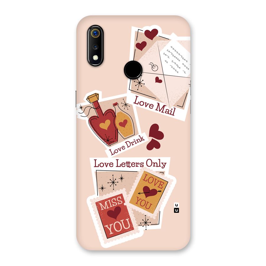 Love Language Back Case for Realme 3