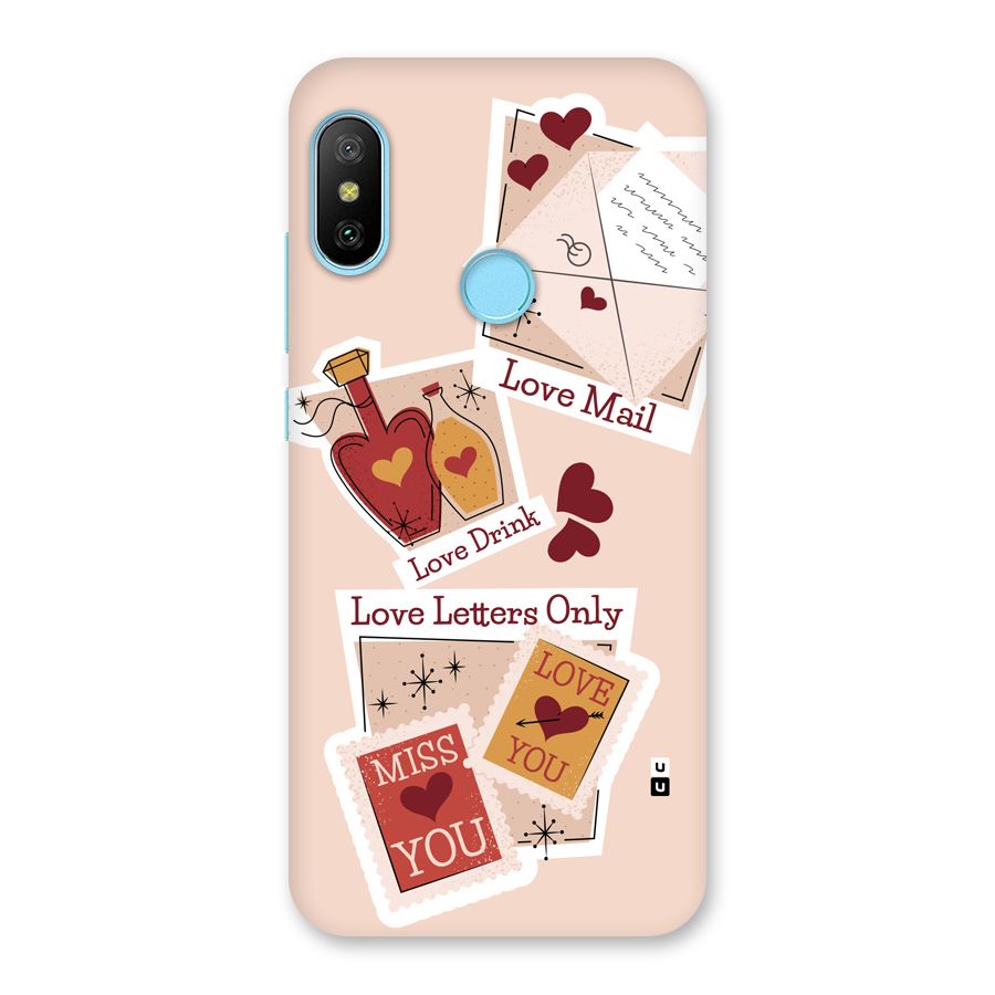 Love Language Back Case for Redmi 6 Pro