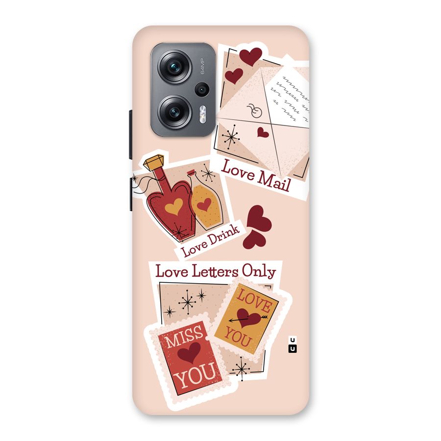 Love Language Back Case for Redmi K50i