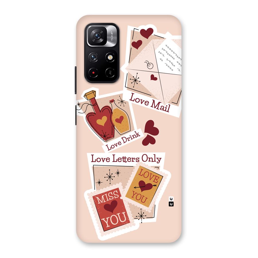 Love Language Back Case for Redmi Note 11T 5G