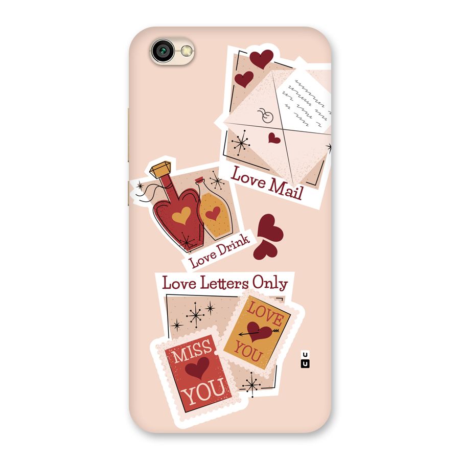 Love Language Back Case for Redmi Y1 Lite