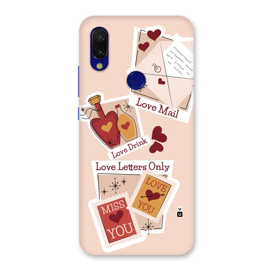 Love Language Back Case for Redmi Y3