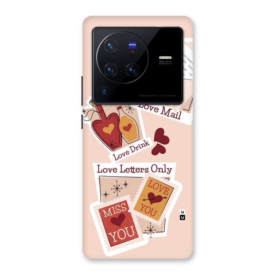 Love Language Back Case for Vivo X80 Pro
