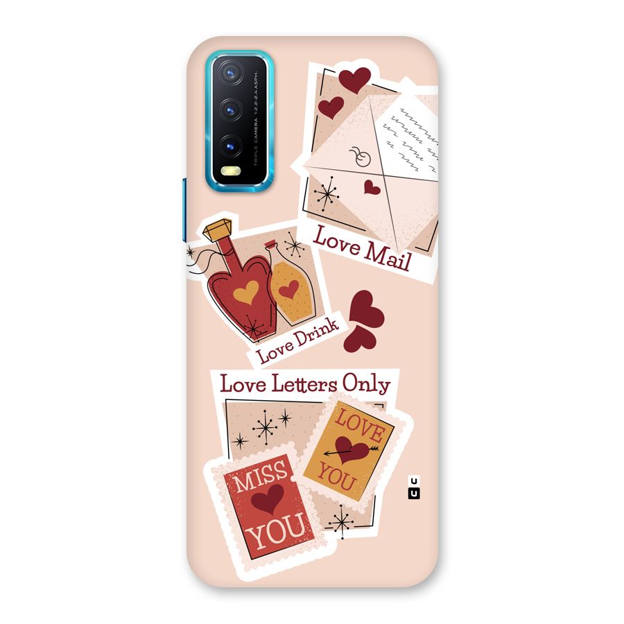Love Language Back Case for Vivo Y20