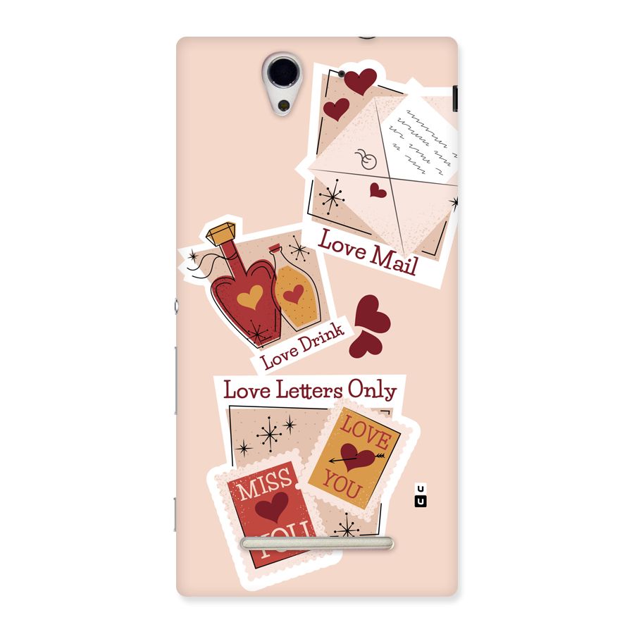 Love Language Back Case for Xperia C3