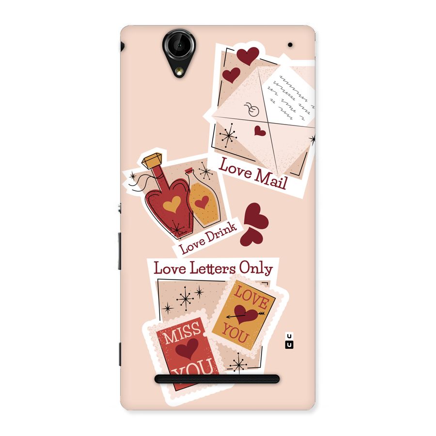 Love Language Back Case for Xperia T2