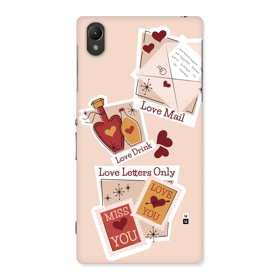 Love Language Back Case for Xperia Z1