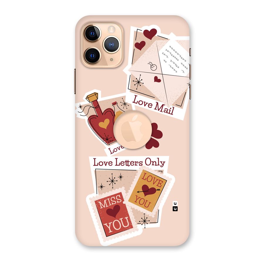 Love Language Back Case for iPhone 11 Pro Max Logo Cut