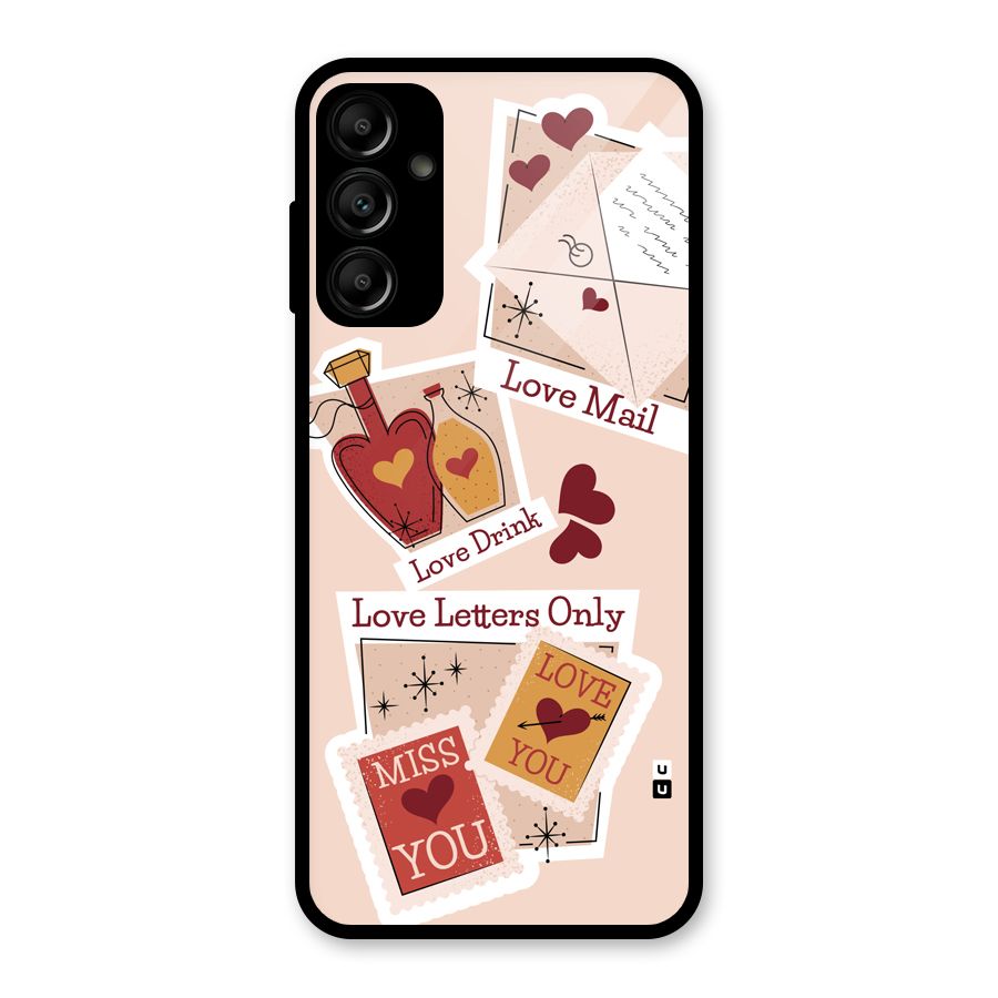Love Language Glass Back Case for Galaxy A14 5G