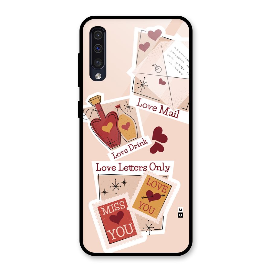 Love Language Glass Back Case for Galaxy A50s