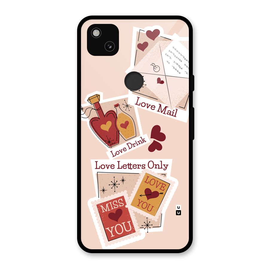 Love Language Glass Back Case for Google Pixel 4a