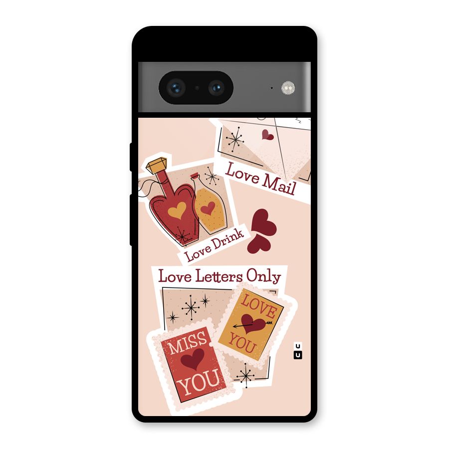 Love Language Glass Back Case for Google Pixel 7