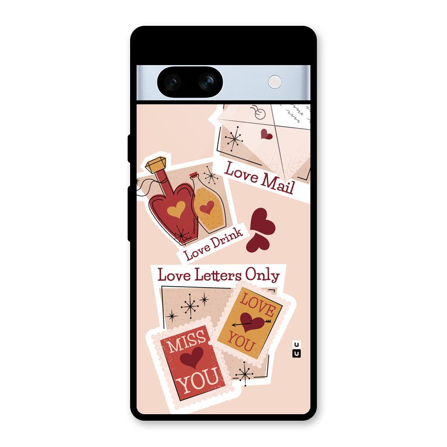 Love Language Glass Back Case for Google Pixel 7a