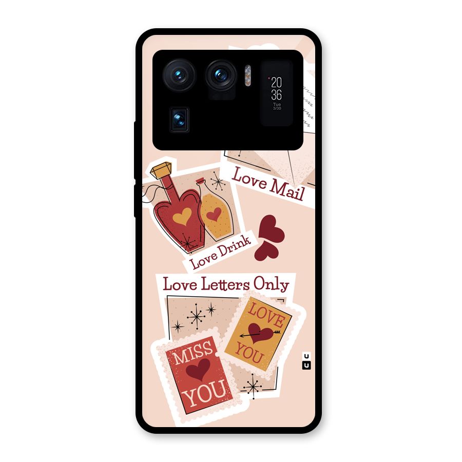 Love Language Glass Back Case for Mi 11 Ultra
