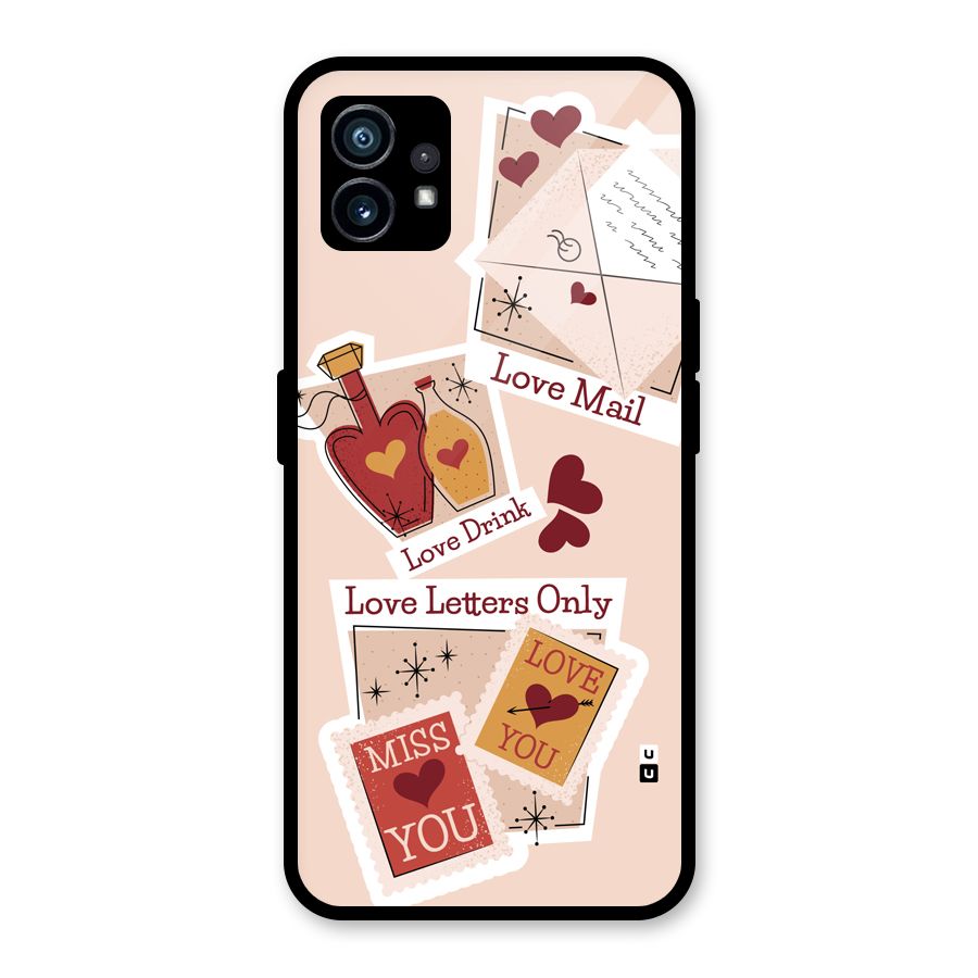 Love Language Glass Back Case for Nothing Phone 1