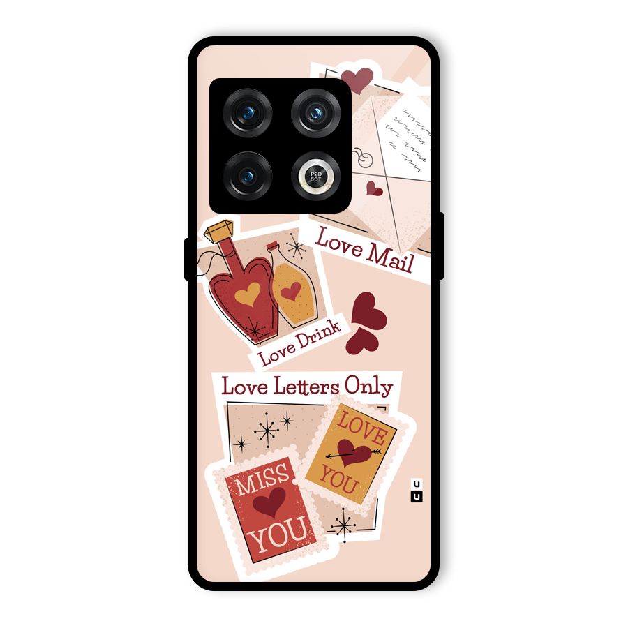 Love Language Glass Back Case for OnePlus 10 Pro 5G