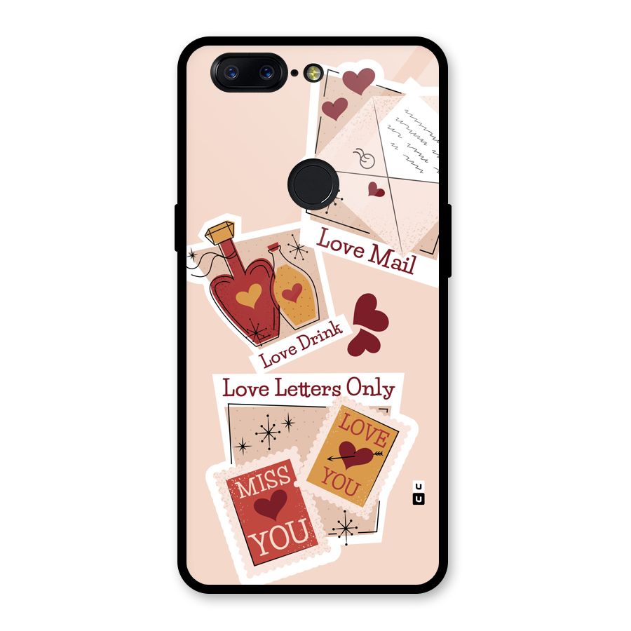 Love Language Glass Back Case for OnePlus 5T